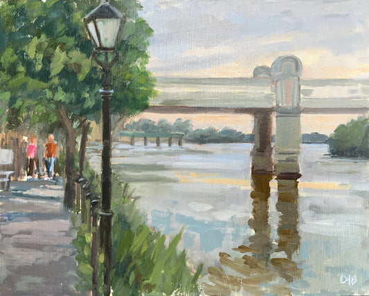 High Tide Reflections, Kew