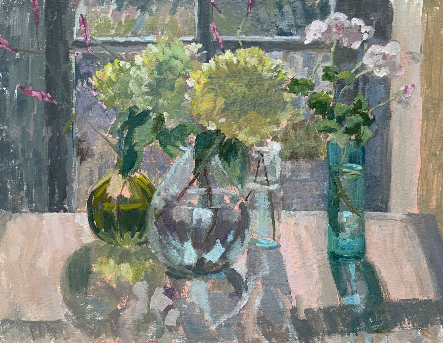 Garden Blooms, Morning Light