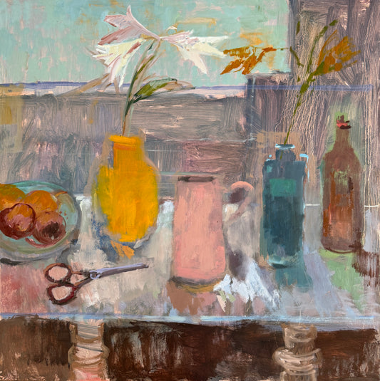 Still life with Bottles